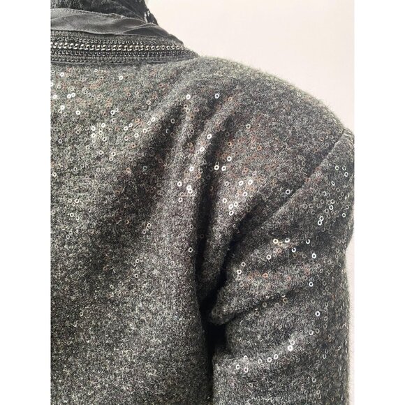 Max & Co Sequin Embellished Jacket Womens M - Picture 11 of 13